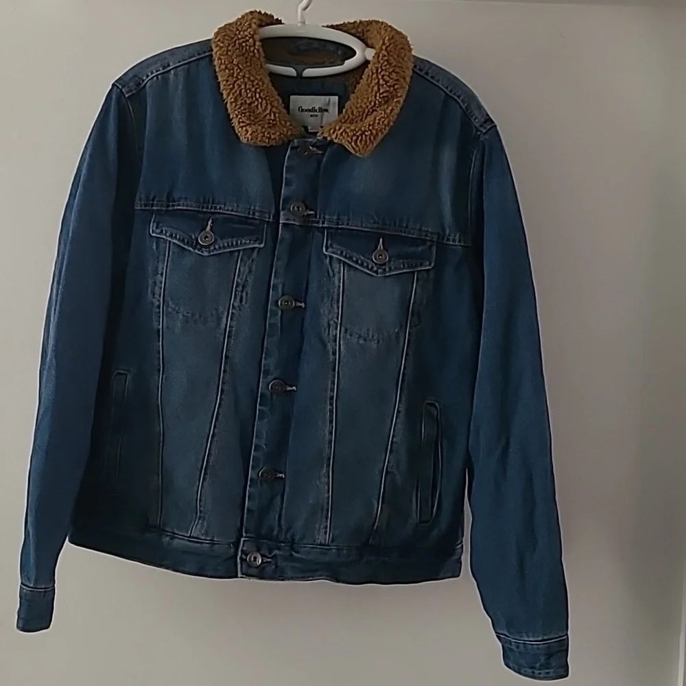 Goodfellow & Co. Fully Lined Denium Jacket .. Large .. New‎
